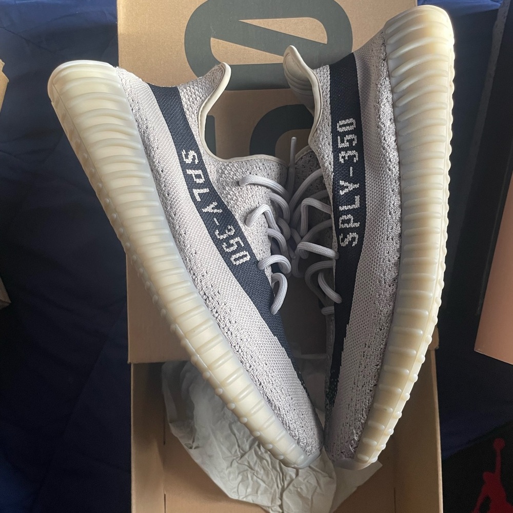 Adidas Gray and Black Sneakers with Primeknit Upper
